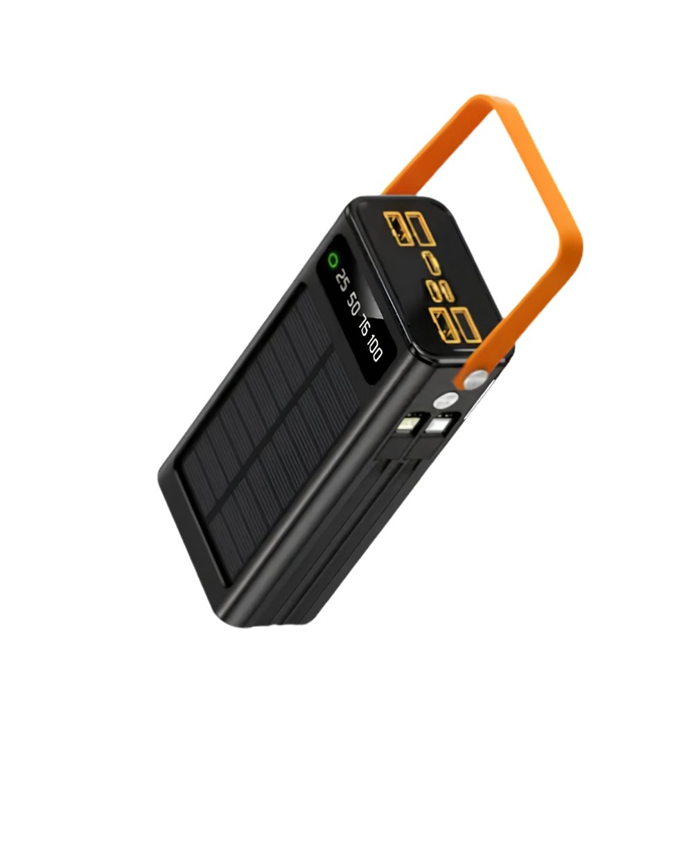 Güneş Enerjili Taşınabilir Powerbank Yüksek Kapasiteli Hızlı Şarj Özellikli