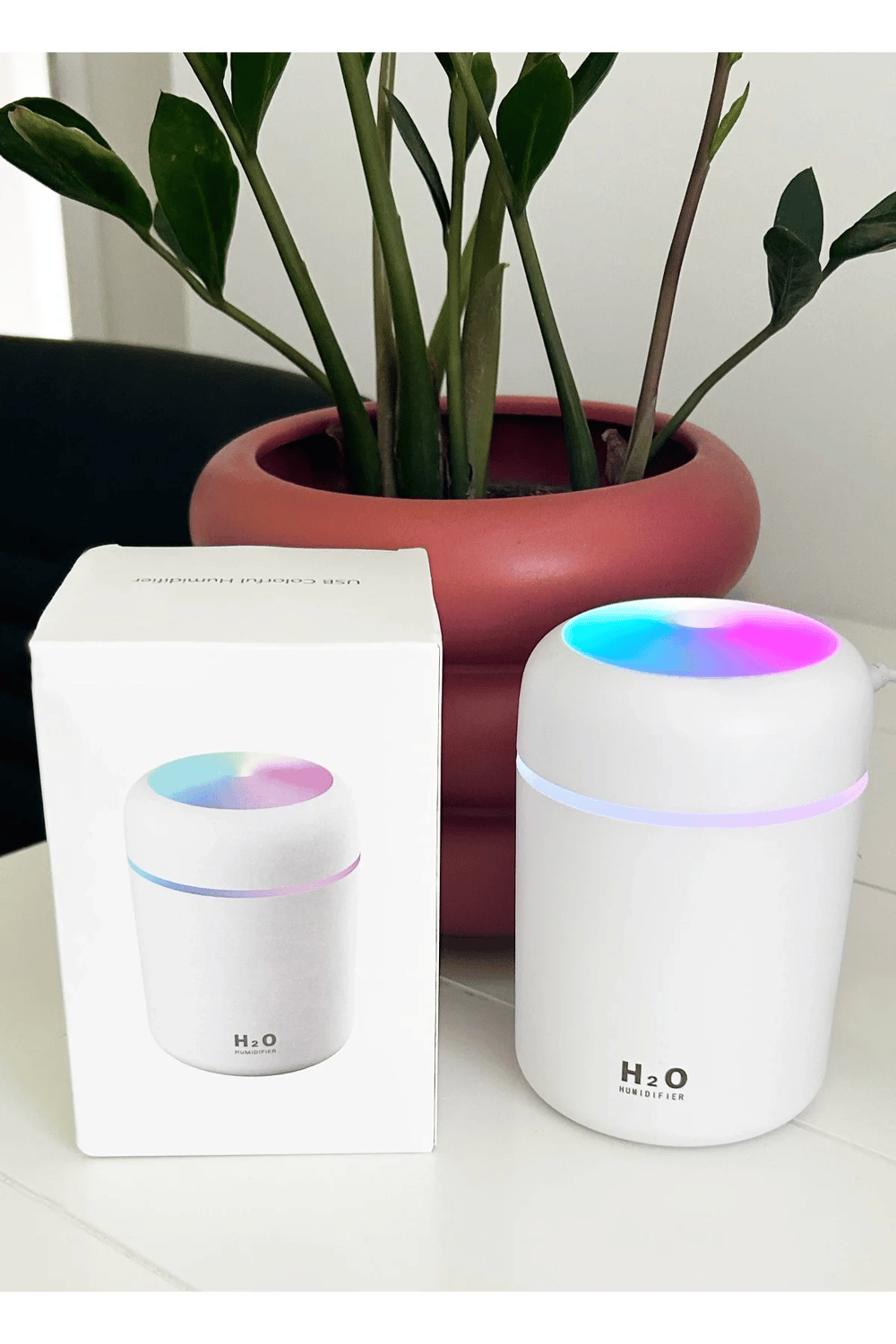 H2o Led Işıklı Mini Oda Hava Nemlendirici Bx40