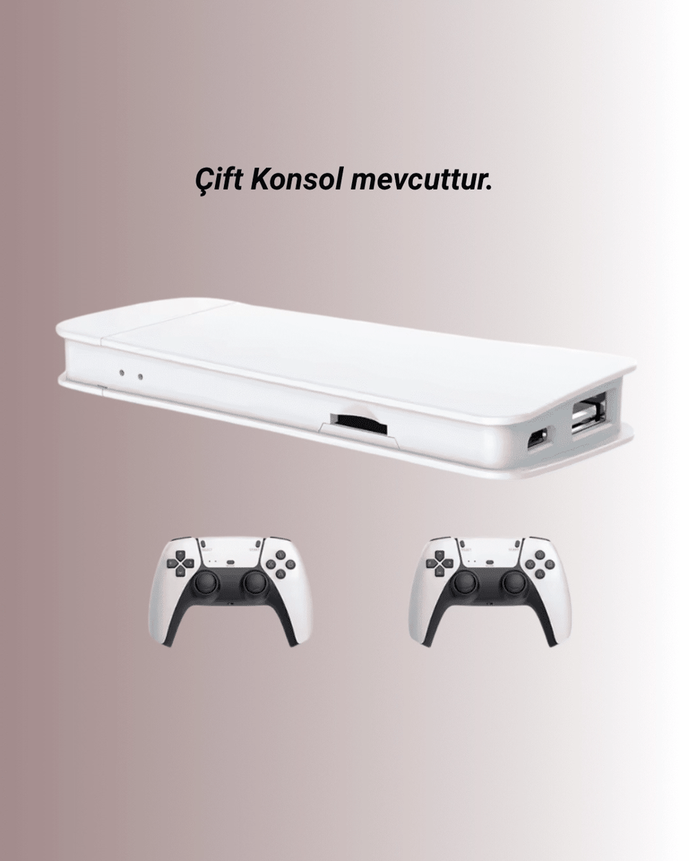 HDMI Çıkışlı Çift Kablosuz Kollu Retro Game Stick – M15