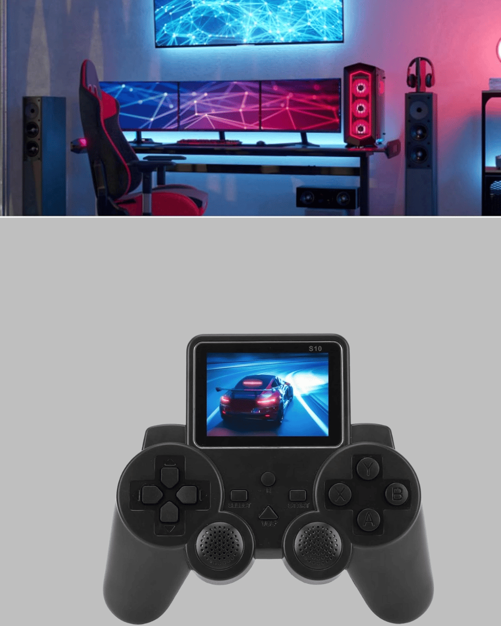 HDMI Destekli S10 Gamepad 520 Oyunlu TV’ye Bağlanabilir Atari 2025 Model