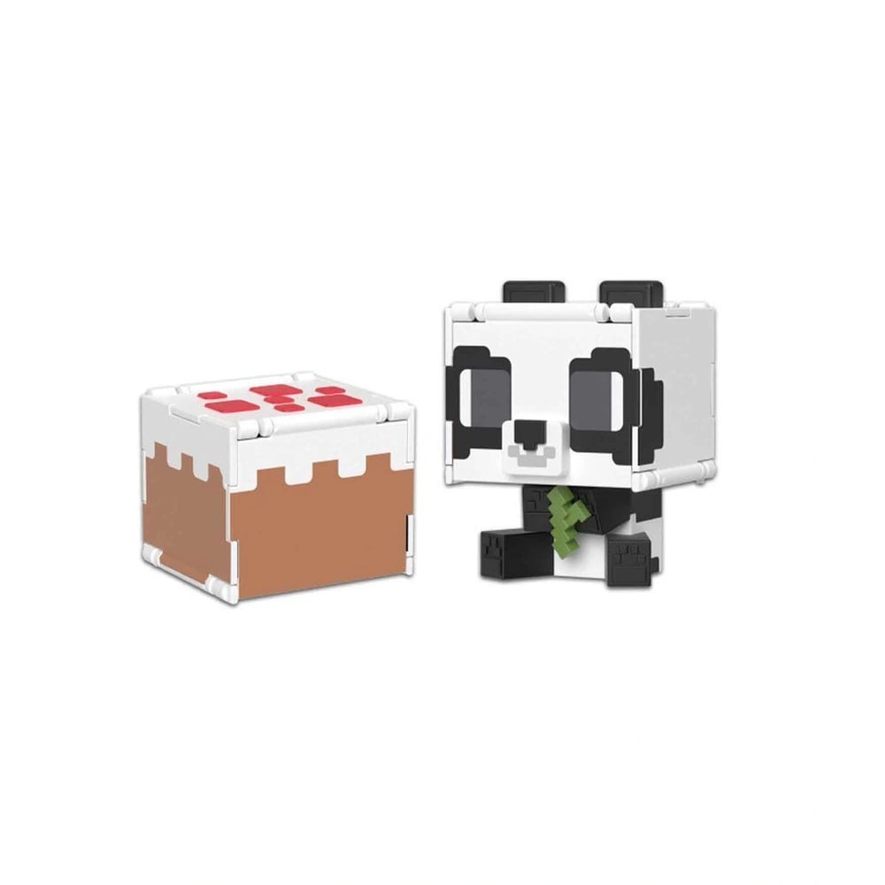 HTL43 Minecraft Flippin Figs 2si 1 Arada Figürler - 1 Adet Stokta Olan Gönderilir