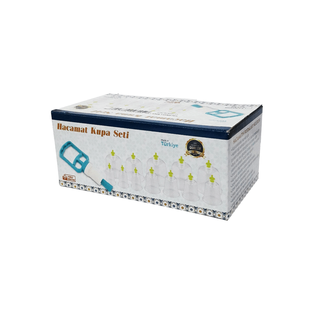 Hacamat 6 Parça  Hacamat Kupa Masaj Seti Bx40