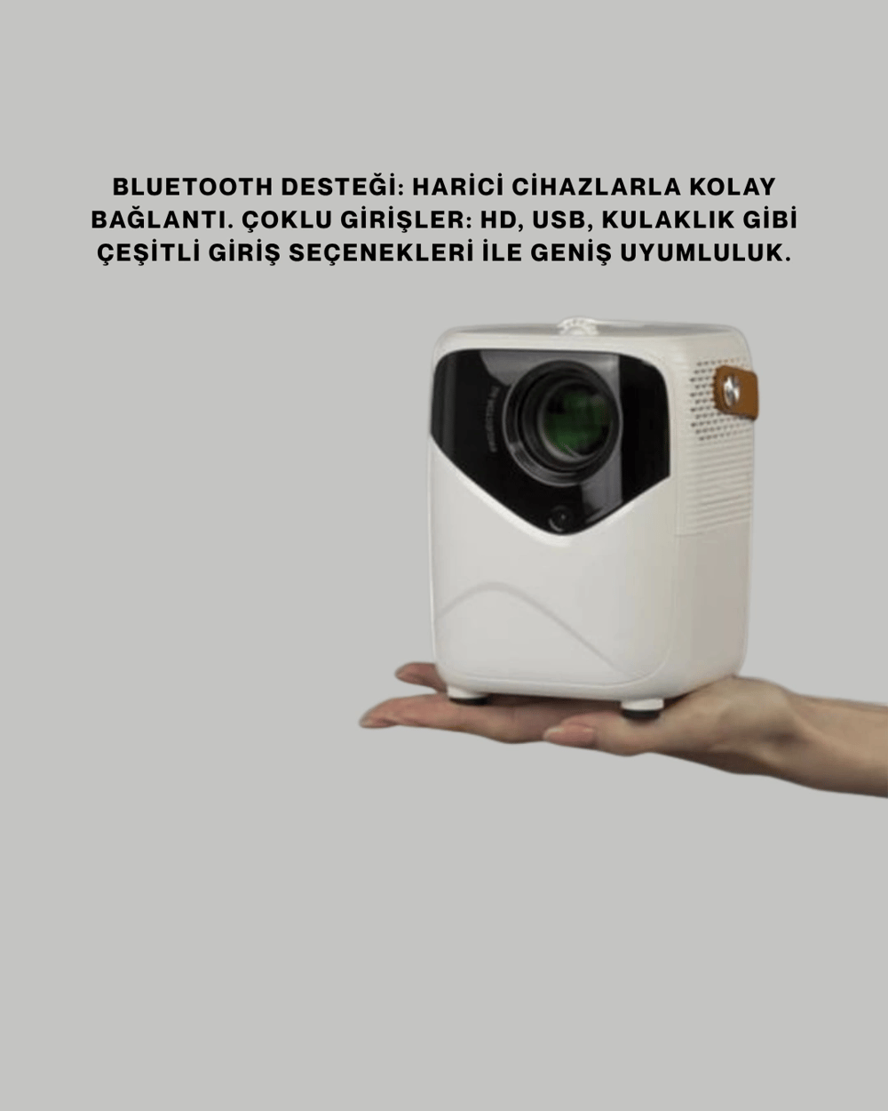 Hafif ve Taşınabilir Projektör – 750 Gram Ağırlıkla Mobil Kullanıma Uygun Yeni Nesil