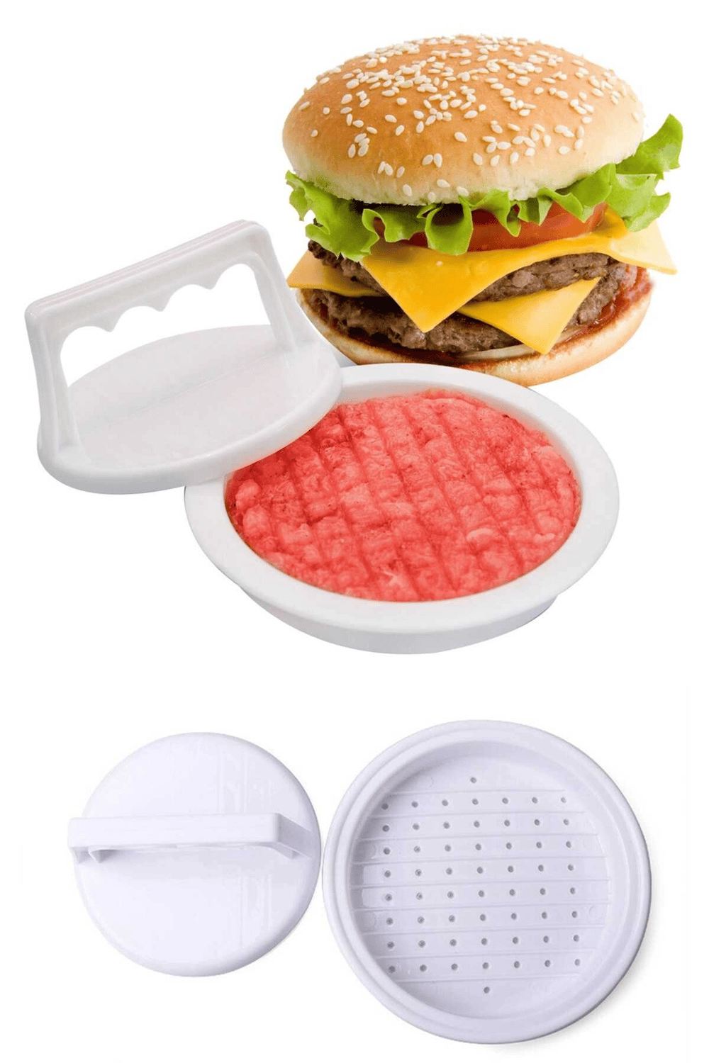 Hamburger Yapma Aparatı- Hamburger Pres Ve Köfte Kalıbı Bx40