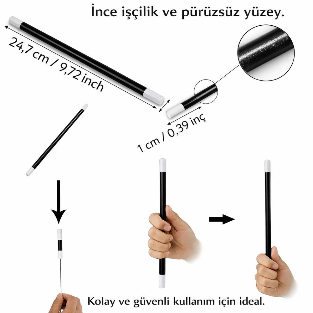 Hareket Eden Sihirli Değnek Çubuk 24 Cm Bx40