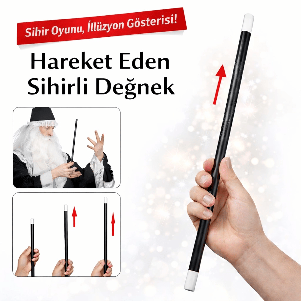 Hareket Eden Sihirli Değnek Çubuk 24 Cm Bx40