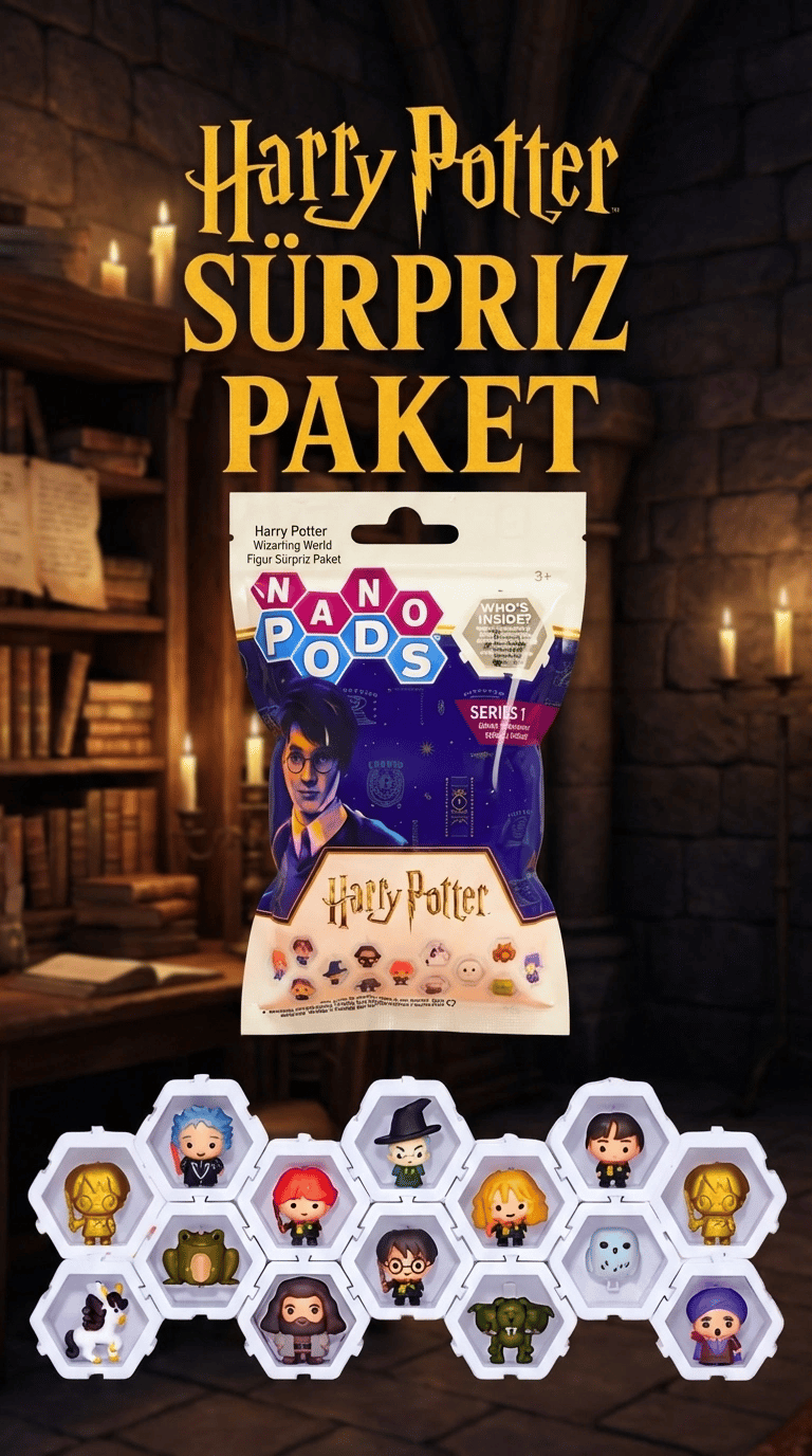 Harry Potter Sürpriz Figür Seti Çocuklar ve Koleksiyonerler İçin 2 Adet
