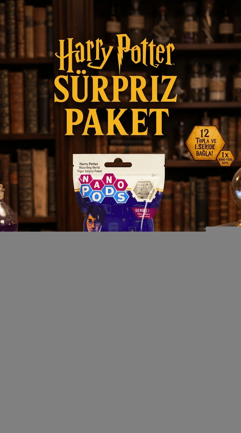 Harry Potter Temalı Koleksiyonluk Sürpriz Figür Seti 2'li Paket