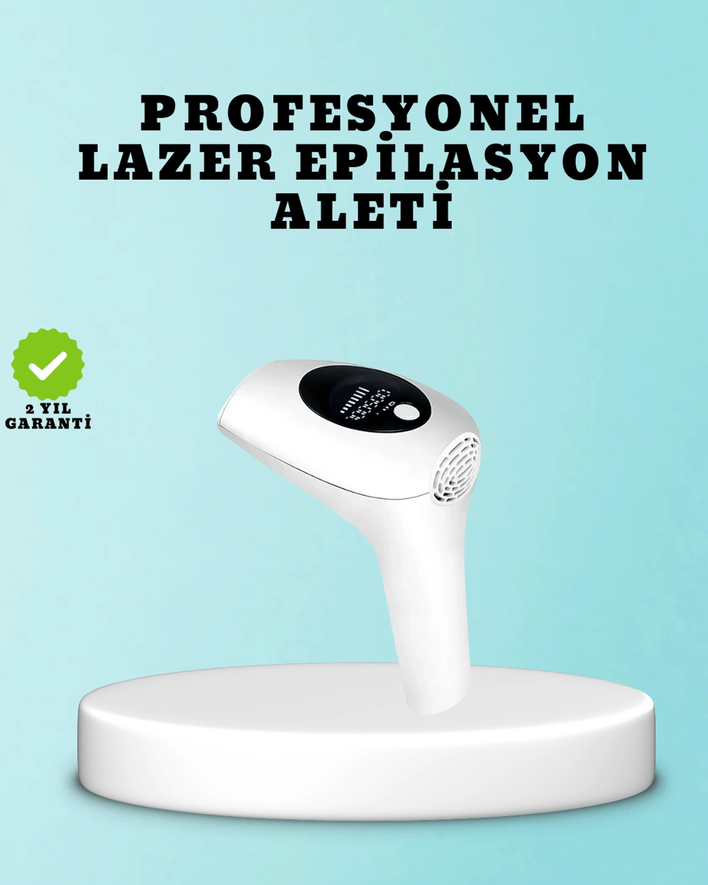 Hasuba IPL Lazer Epilasyon Cihazı HS-262 5 Enerji Kademeli