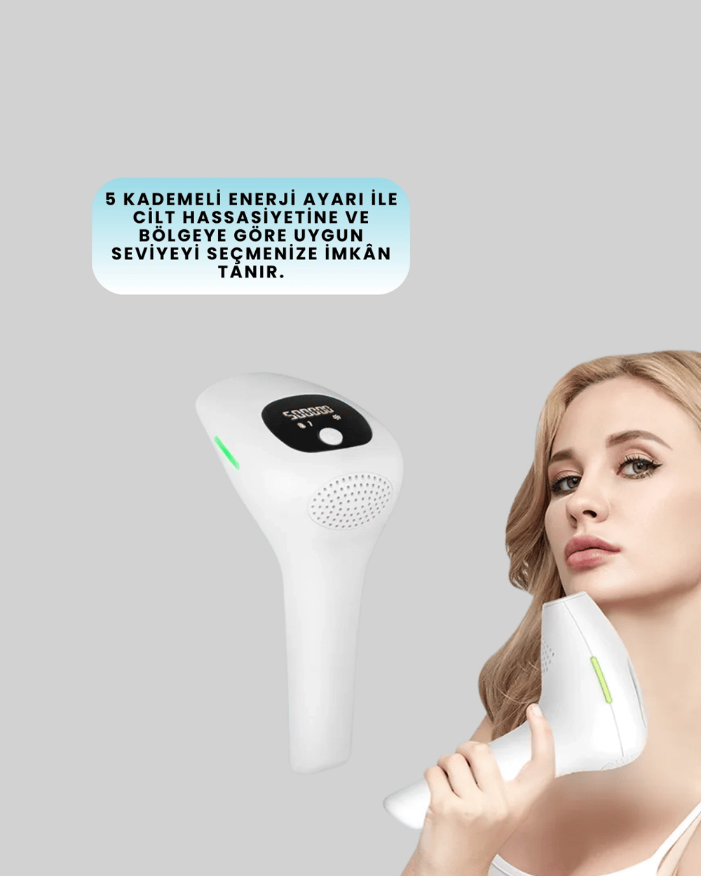 Hasuba IPL Lazer Epilasyon Cihazı HS-262 Kadın ve Erkek İçin