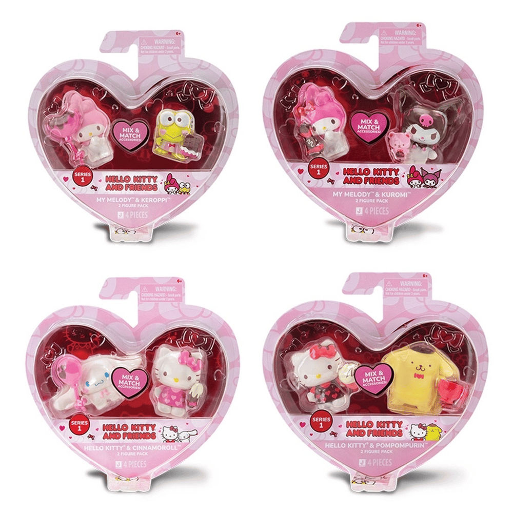 Hello Kitty Kalpten Kalbe 2li Figür Seti