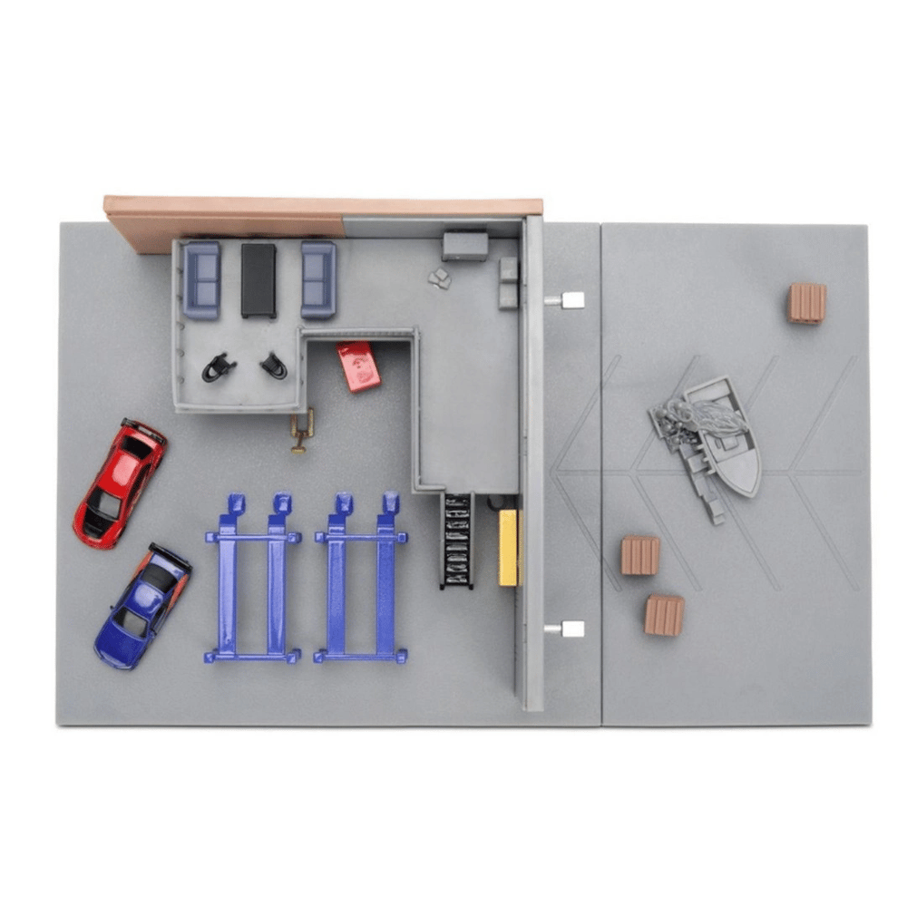 Hızlı ve Öfkeli Hanın Garajı Nano Diorama Seti