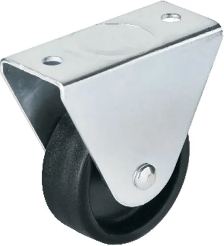 Hts 104 - 50 Mm Sabit Siyah Teker 4 Adet