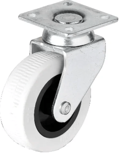 Hts 321 - 50x20 Mm Gri Tablalı Teker 4 Adet