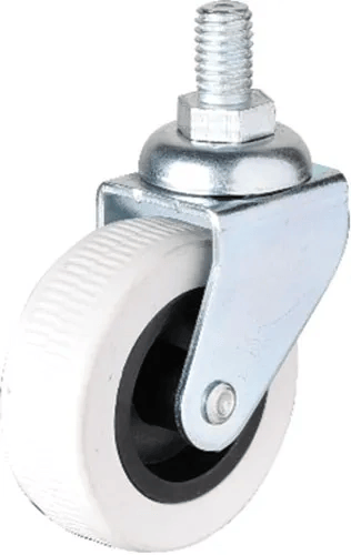 Hts 322 - 50x20 Mm Gri Vidalı Teker 4 Adet