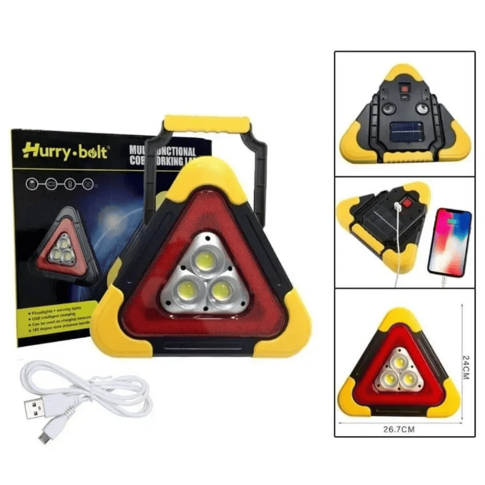 Hurry Bolt Şarjlı Cob Led Reflektör Bx40