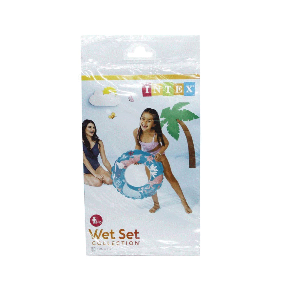 IS59242 Şeffaf Baskılı Simit 61 cm - 1 Adet Stokta Olan Gönderilir