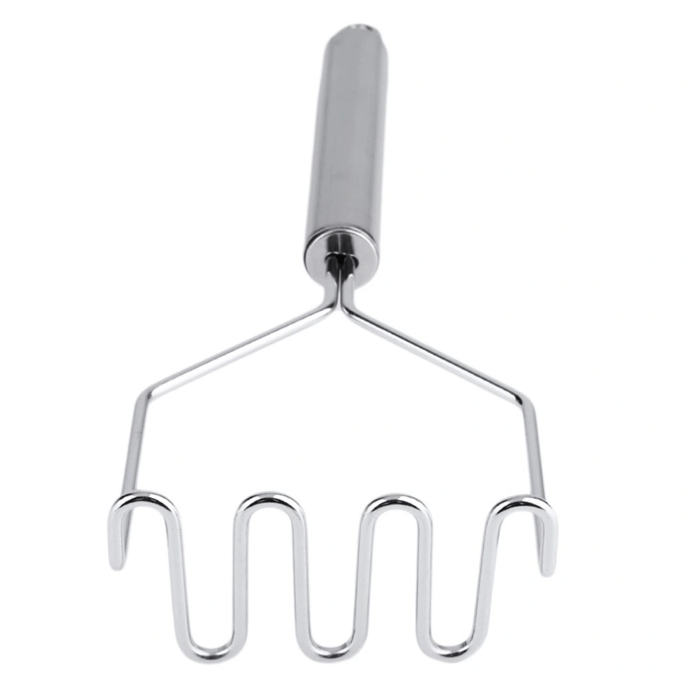 İnox Paslanmaz Metal Patates Ezici Püre Yapıcı 27 Cm