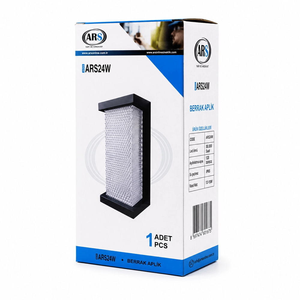 Ip66 50.000 Saat Led Ömrü 22w Berrak Led Aplik Duvar Lambası Ars-348954 Bx40