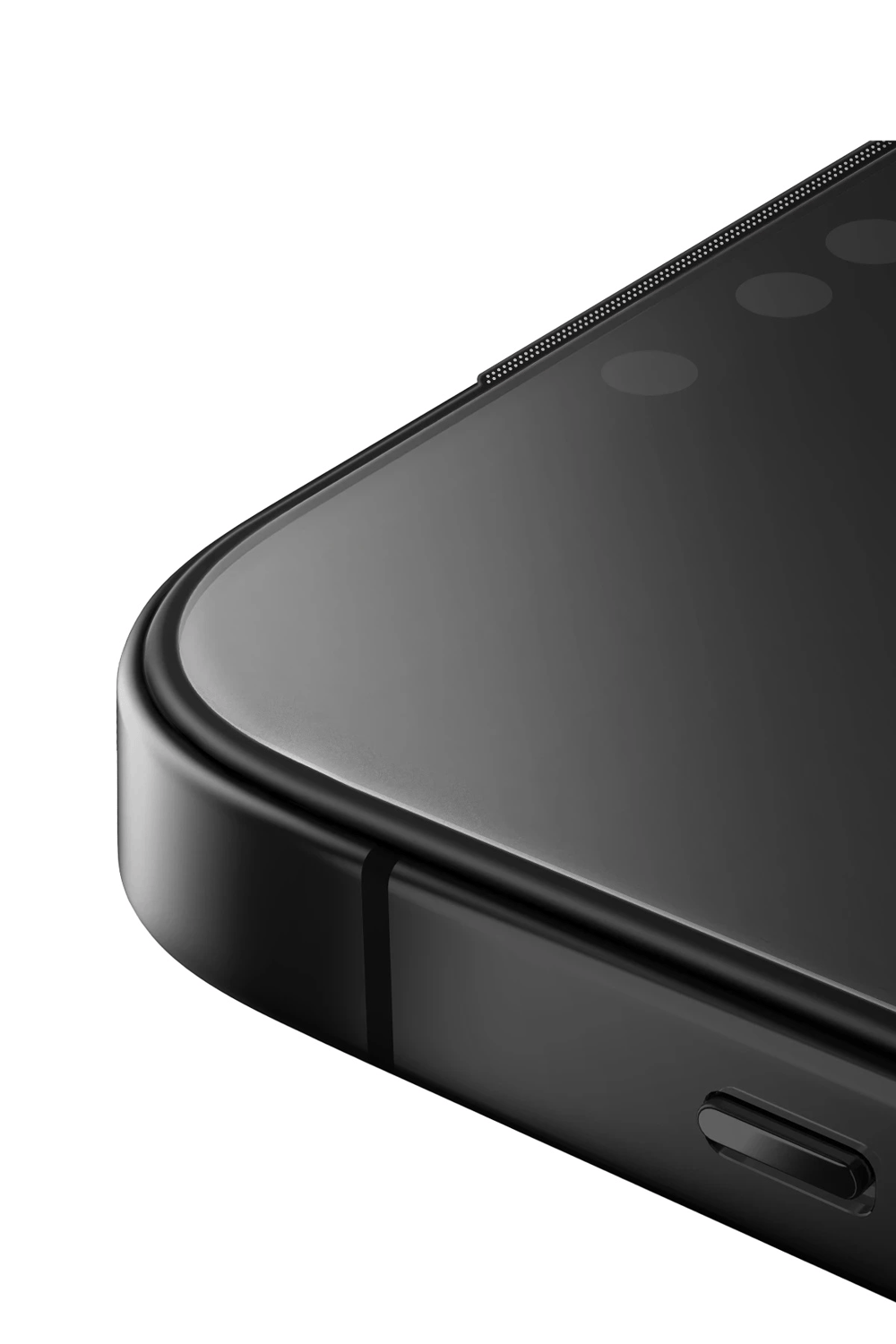 İphone 13 Pro Ekran Koruyucu Kırılmaz Cam Çıtalı Koruyucu