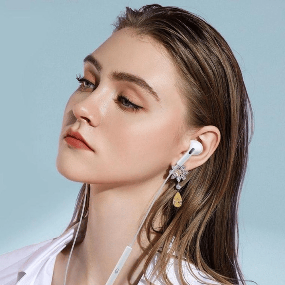 İphone Ucu Çıkışlı Pop Up Kulakiçi Yumuşak Kontrol Tuşlu Kulaklık Bx40