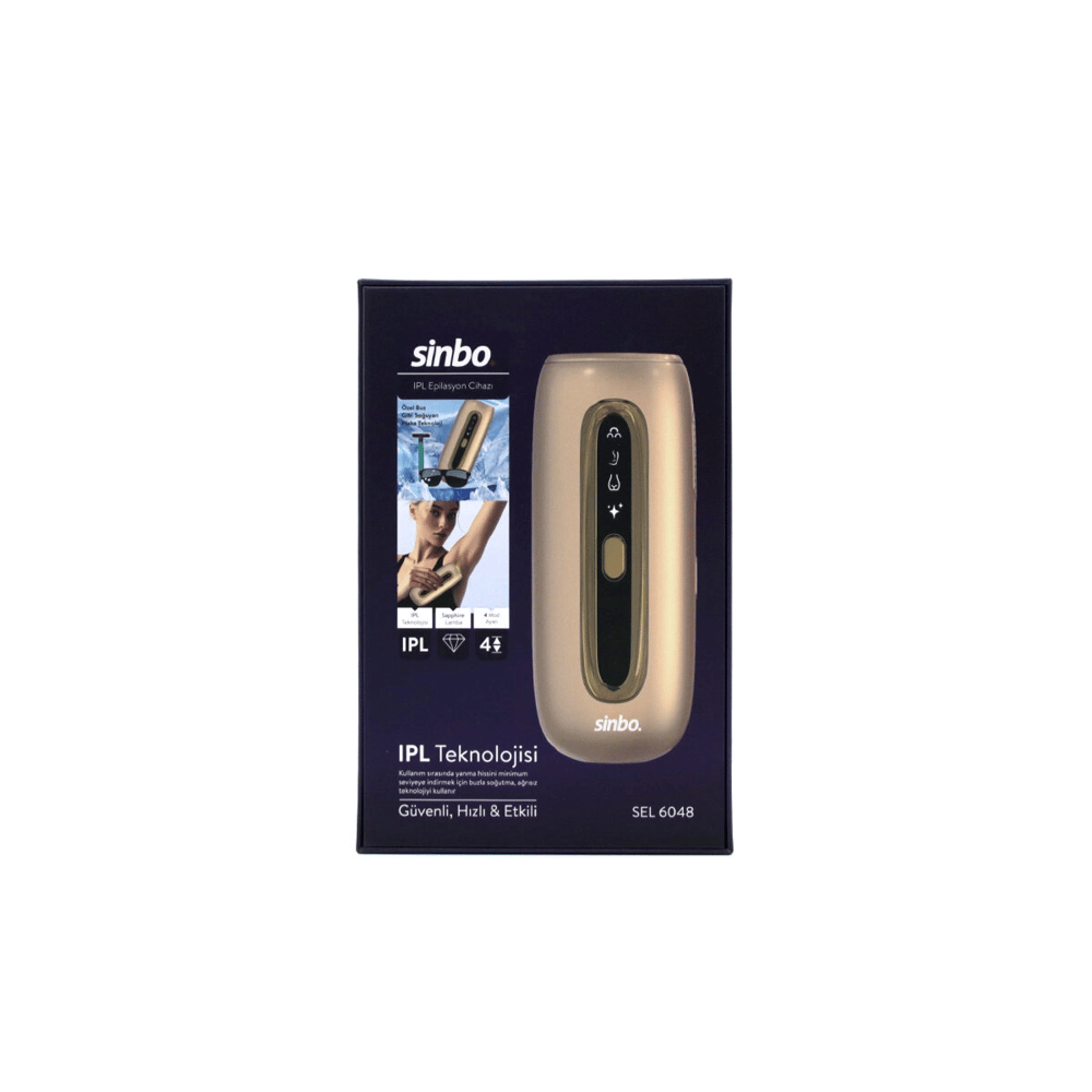 Ipl 3in1 Buz Lazer Epilatör - Epilasyon Cihazı 9 Kademe - Lcd Ekran Tüm Vücut Uygun Sel-6048 Bx40