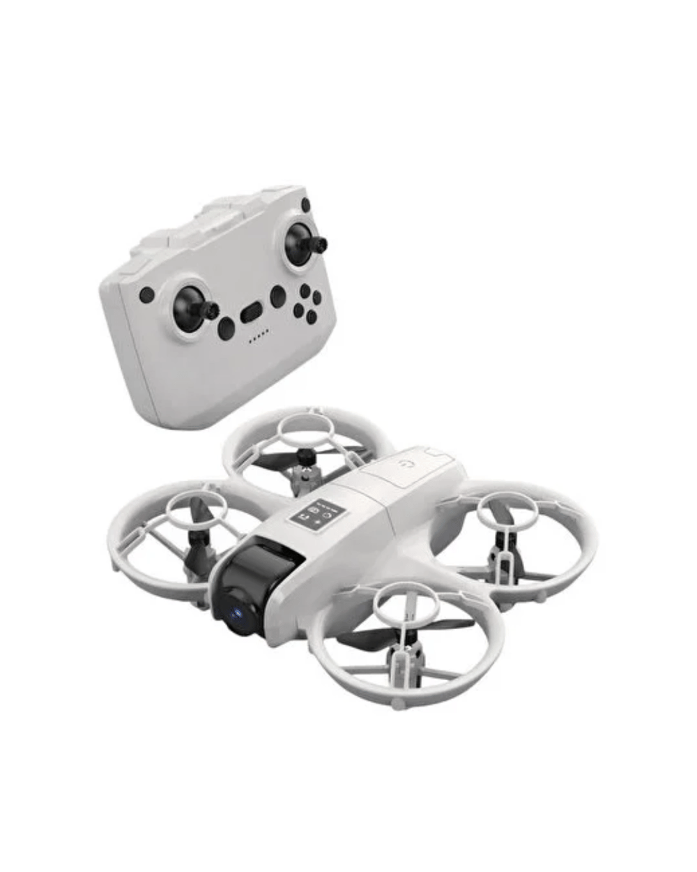 Işıklı Mini Drone Çift Batarya ve Yedek Pervane Setli