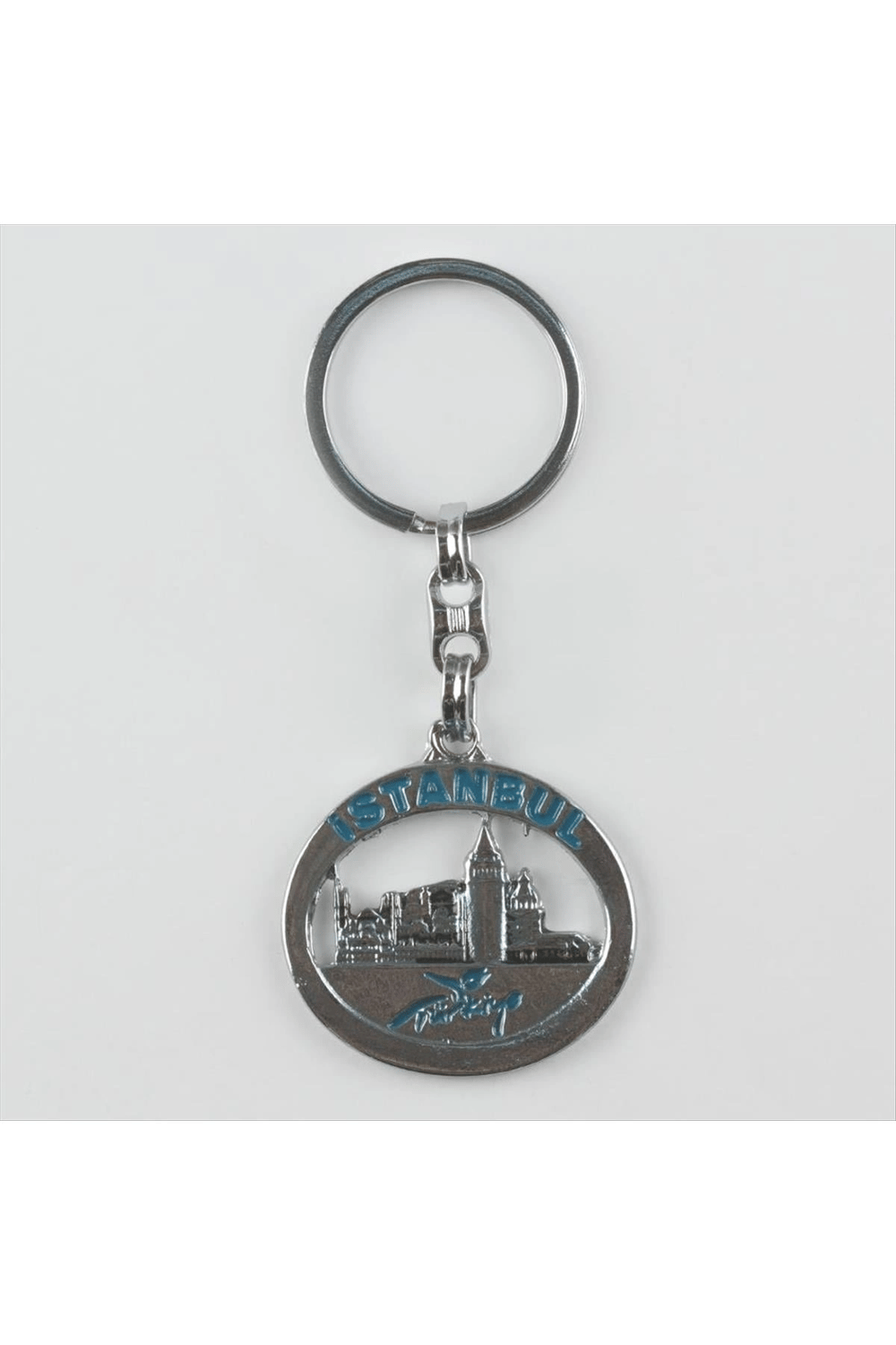 İstanbul Figürlü Metal Anahtarlık