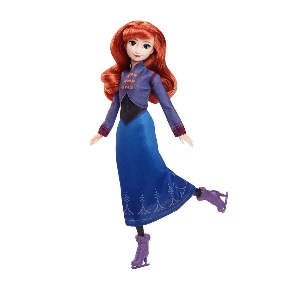 JBG54 Disney Karlar Ülkesi Buz Pateni Temalı Anna Bebek