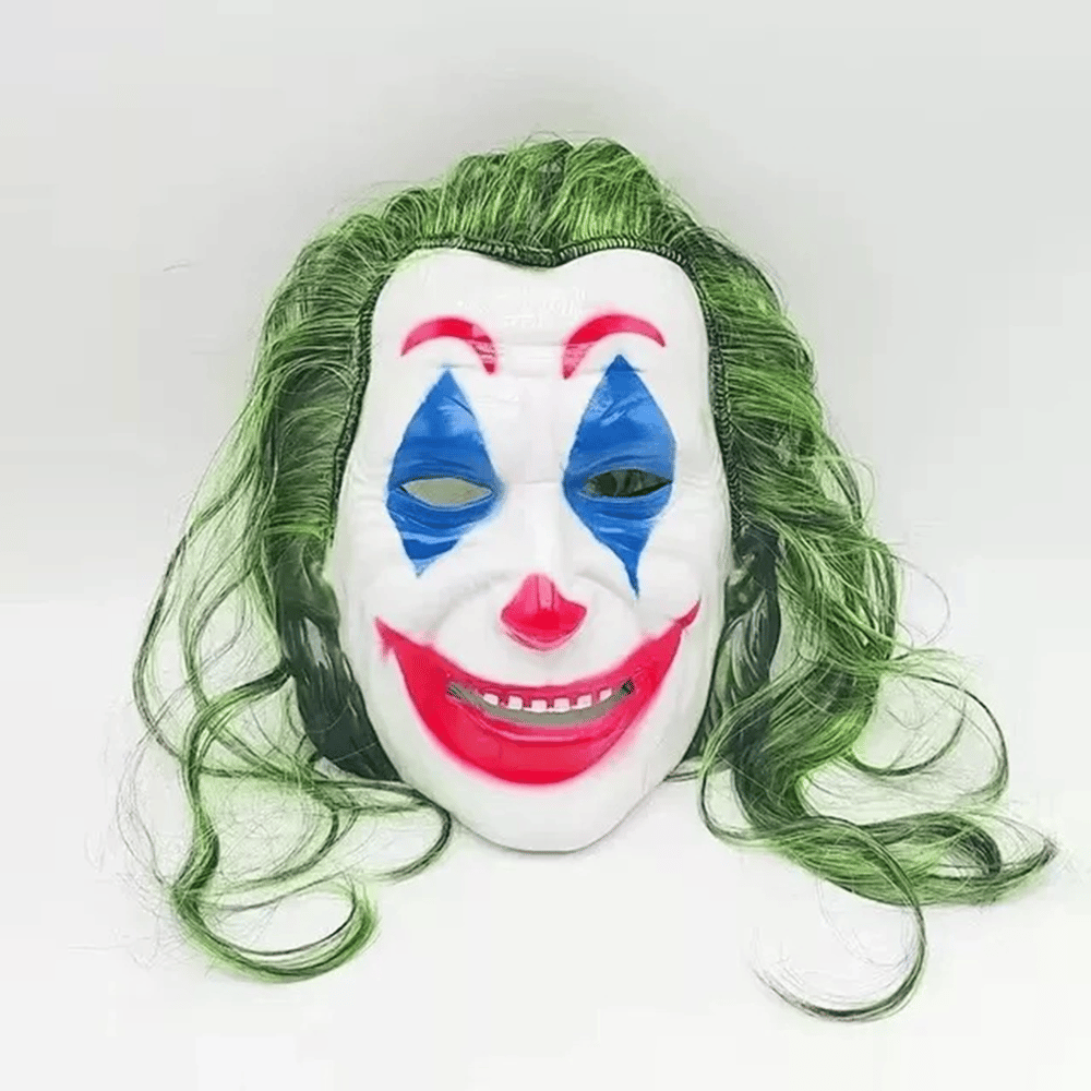 Joaquin Phoenix Joker Maskesi Yeşil Saçlı