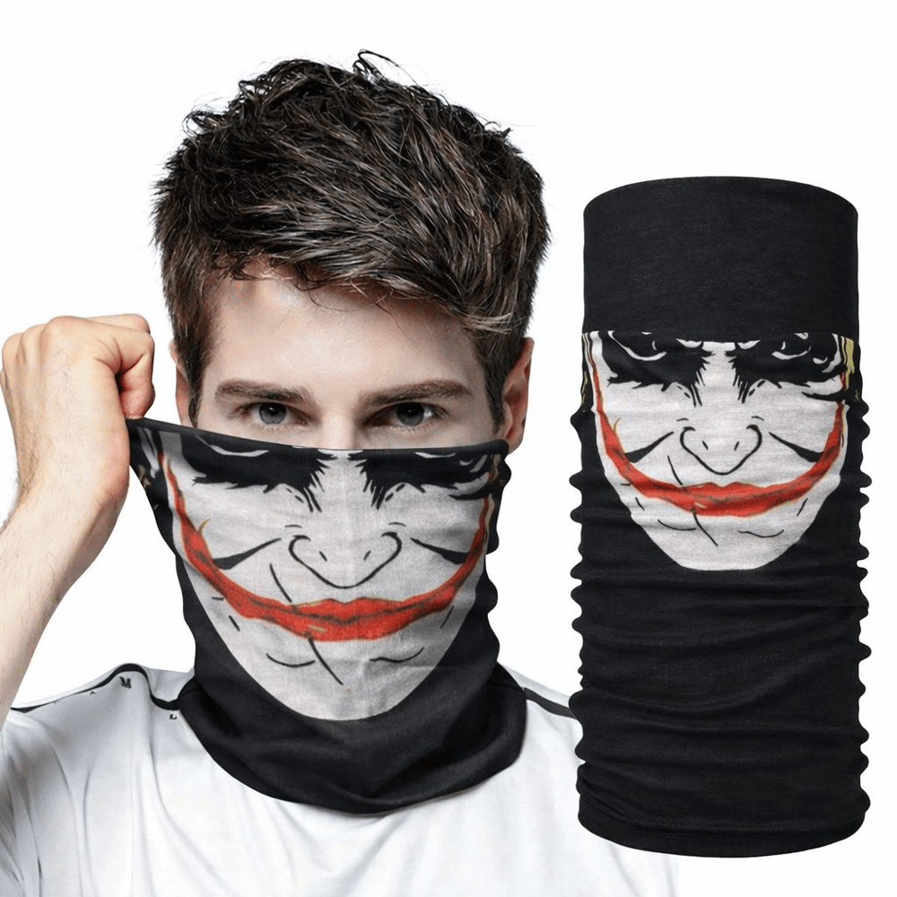Joker Desenli Çok Amaçlı Buff – Yüz, Boyun Ve Bandana Maskesi 5 No Bx40