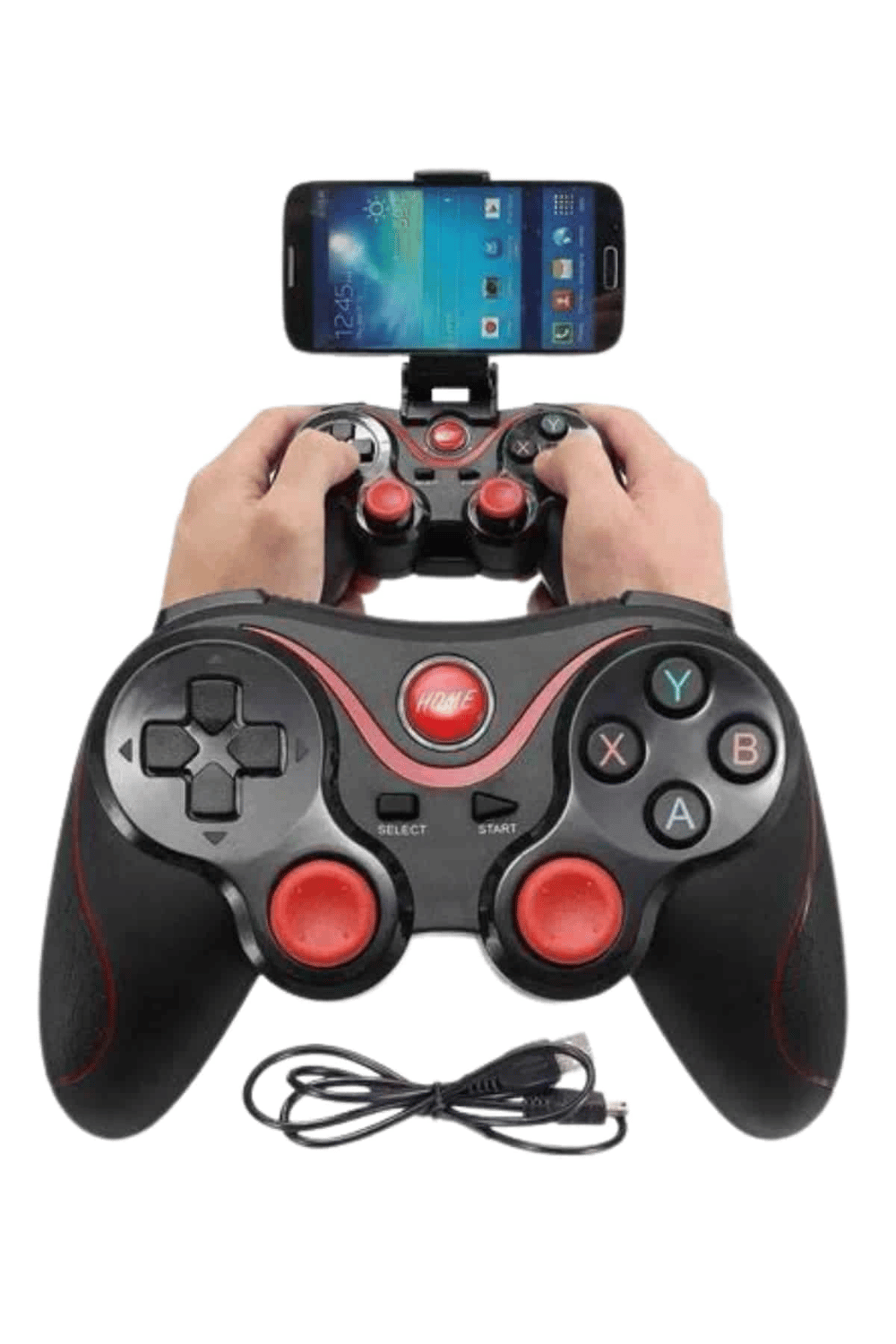Joystik Gamepad Bluetooth Telefon Tutucu Oyun Kolu Telefon Android Uyumlu