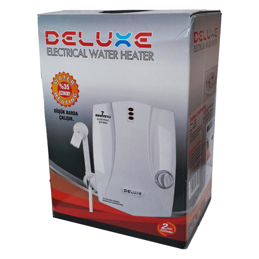 Jumbo Beyaz Elektrikli Şofben 7.500-9000w Bx40