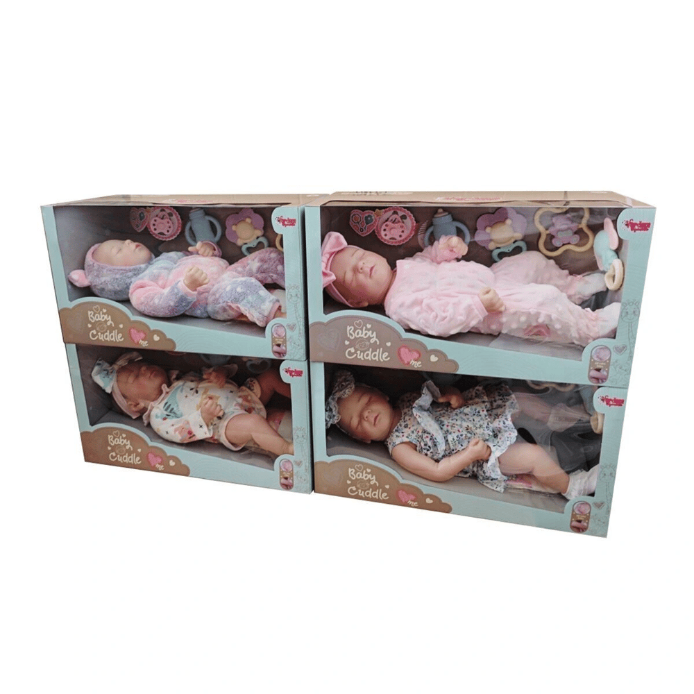 KNG-901-3 5 -02 1 4 KUT 43 CM GERÇEKCİ BEBEK VE