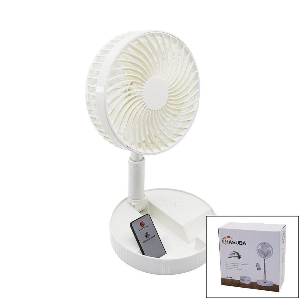 KUMANDALI MİNİ FAN M.ÜSTÜ VANTİLATÖR KATLANIR FAN=19.7CM - UZAYAN AYAK=35-102CM TELEFONLUKLU USB ŞARJ (3936)