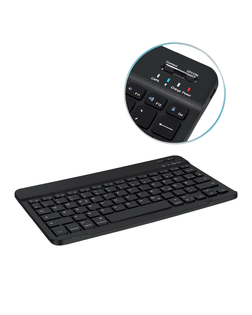 Kablosuz Bluetooth Klavye Mouse Seti Wireless Sessiz İnce Tasarım Çoklu Uyumlu