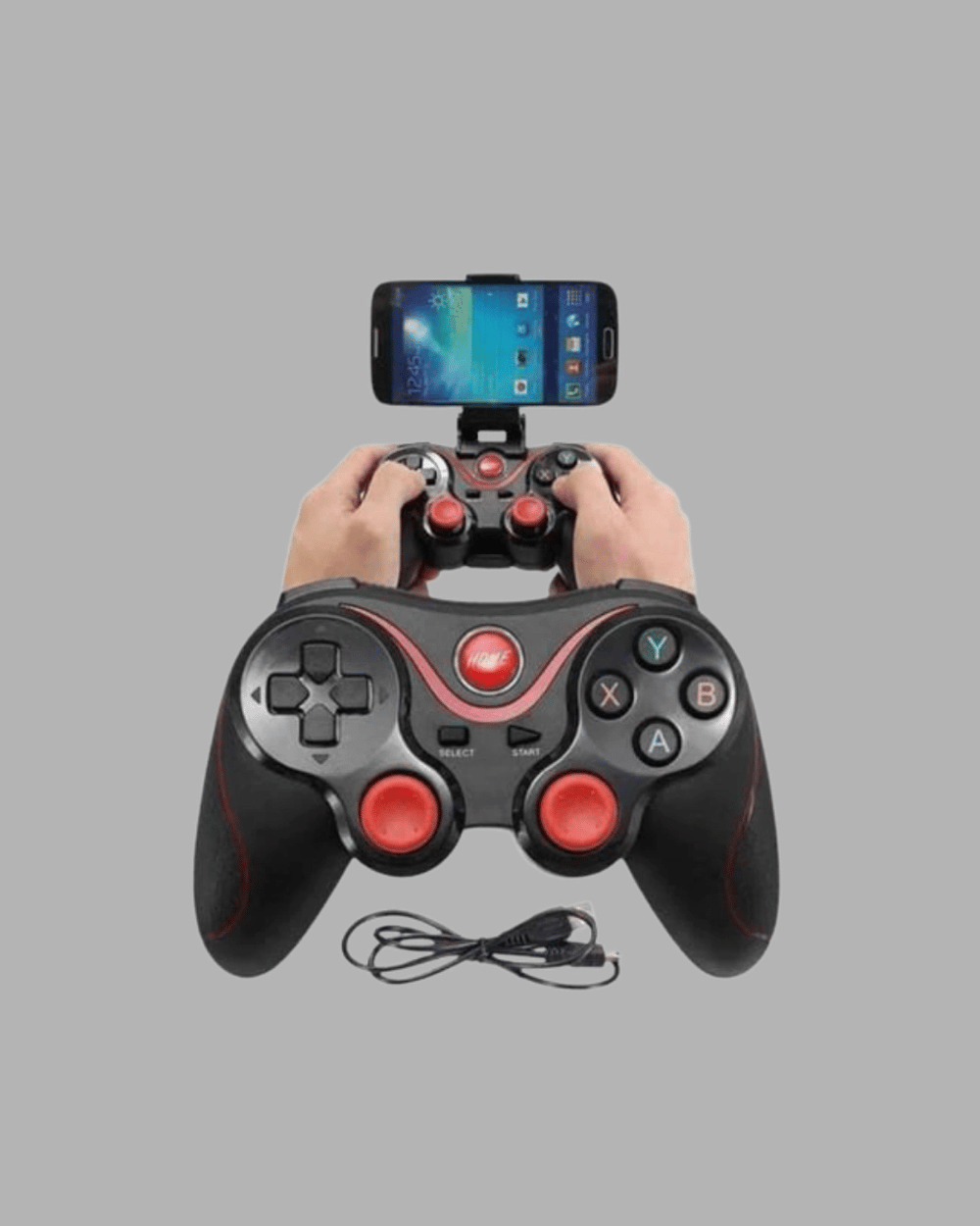 Kablosuz Bluetooth Oyun Kolu Mobil TV PC Uyumlu Ergonomik Tasarım
