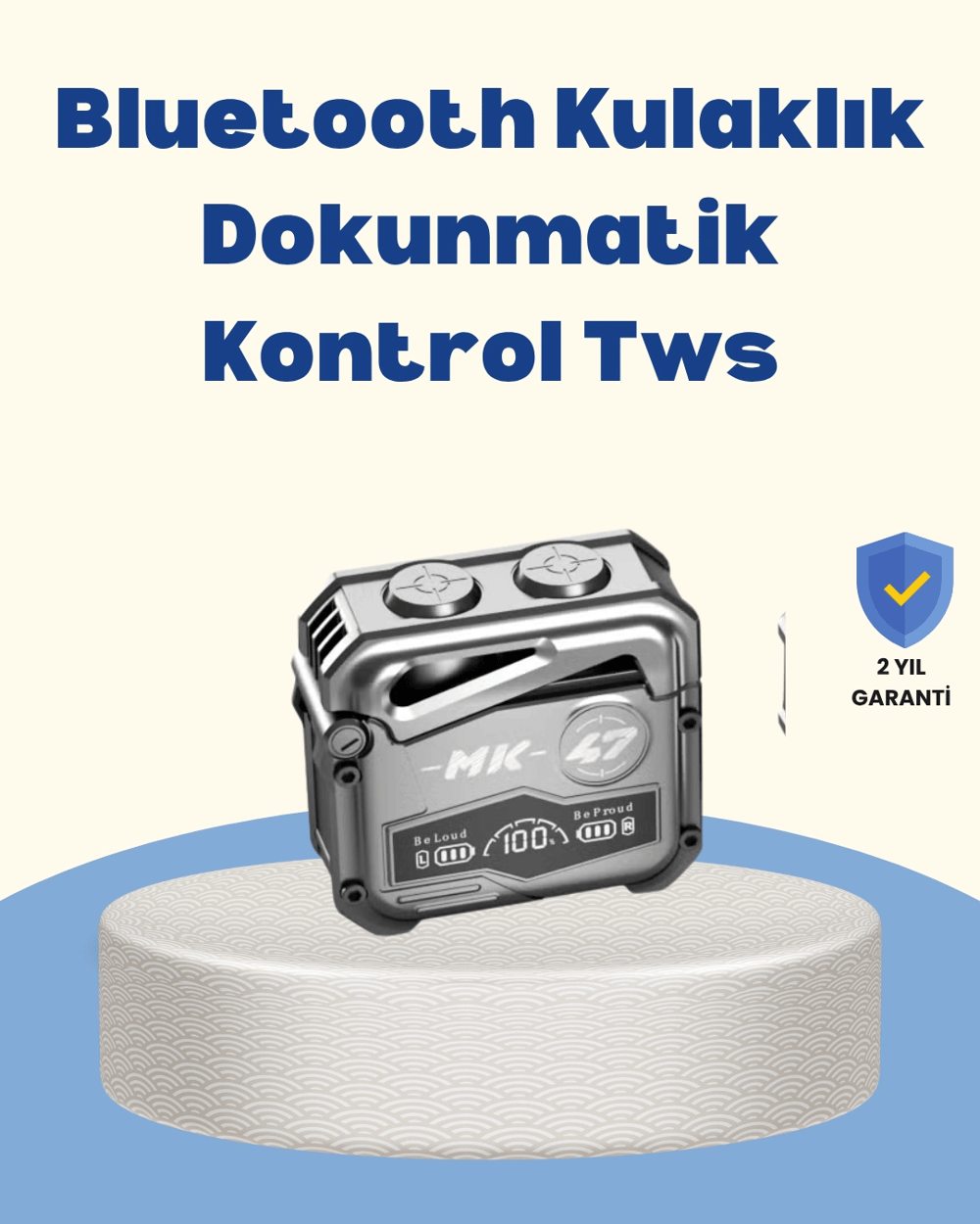 Kablosuz Kulaklık – 3D Ses ve Gürültü Engelleme