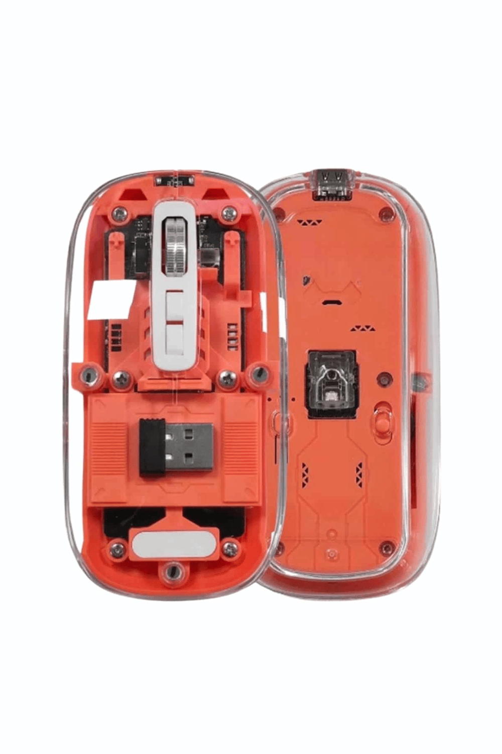 Kablosuz Mouse Fare Şarjlı Bluetooth Wireless Çift Modlu Sessiz