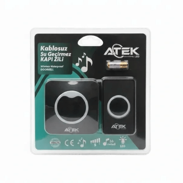 Kablosuz Su Geçirmez Kapı Zili Bx40