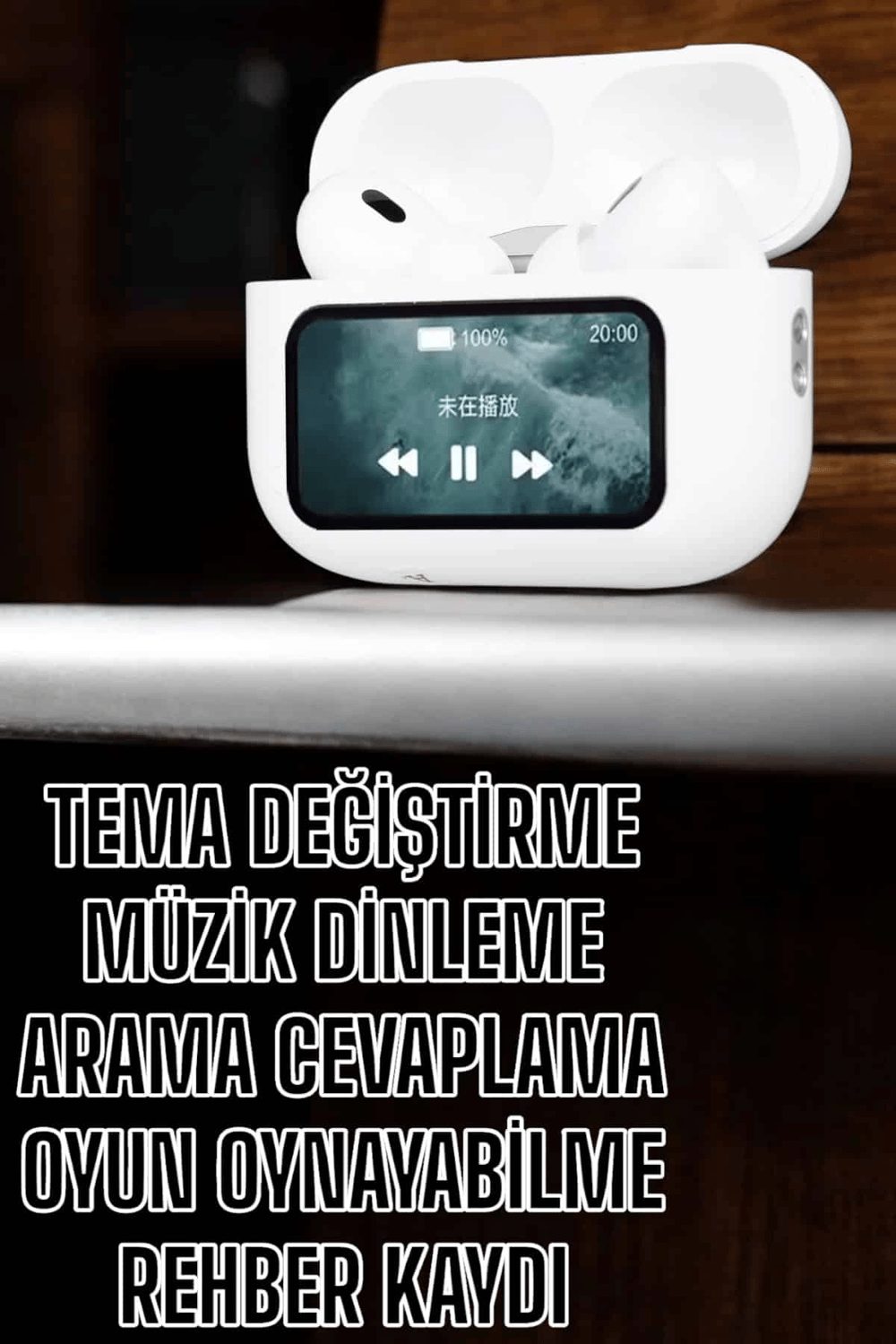 Kablosuz Yeni Nesil Bluetooth Bağlantılı Dokunmatik Ekranlı Kulak İçi Pro
