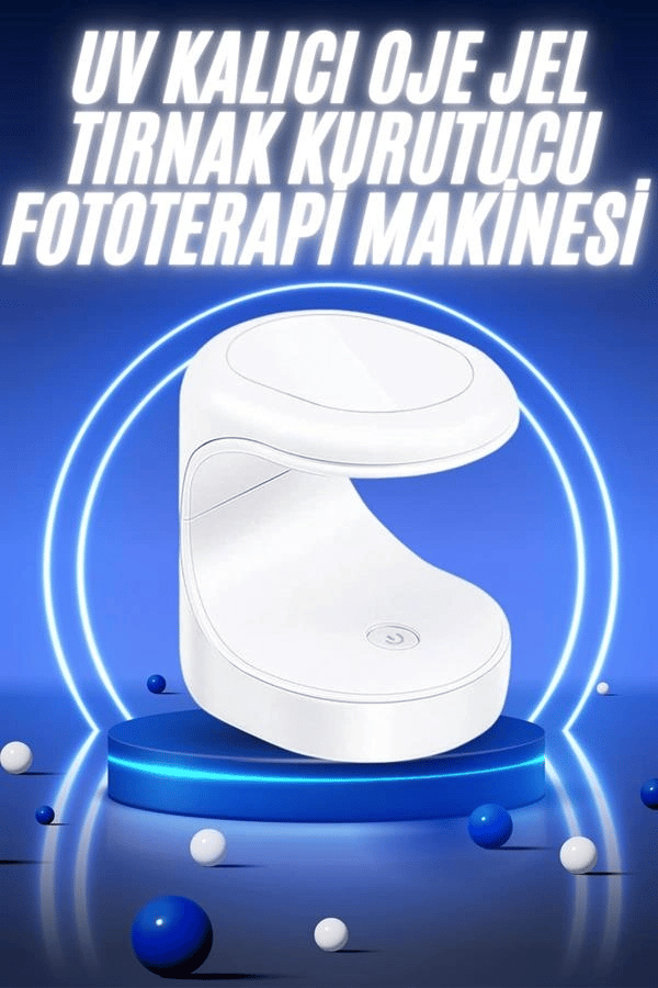 Kalıcı Oje Protez Tırnak Uv Led Kuturucu Oje Jel Tırnak Kurutucu
