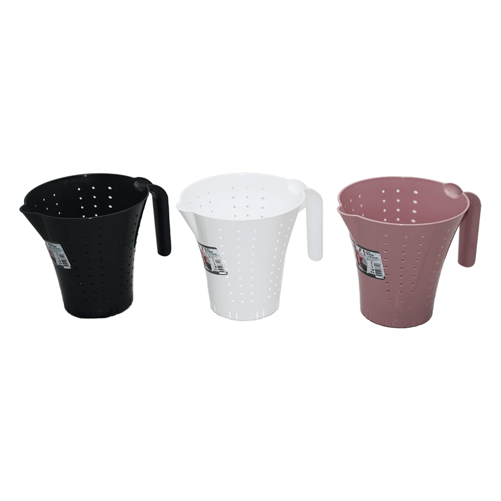 Kapaksız - Renkli Plastik Bakliyat Süzgeç Bx40