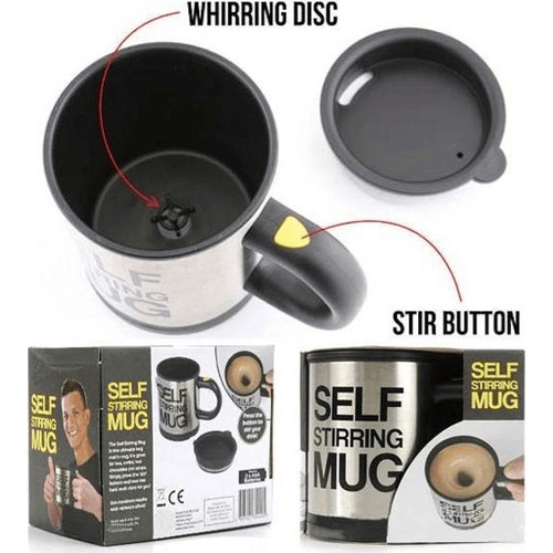 Karıştırıcı Özellikli Mikser Kupa Bardak Self Stirring Mug Bx40