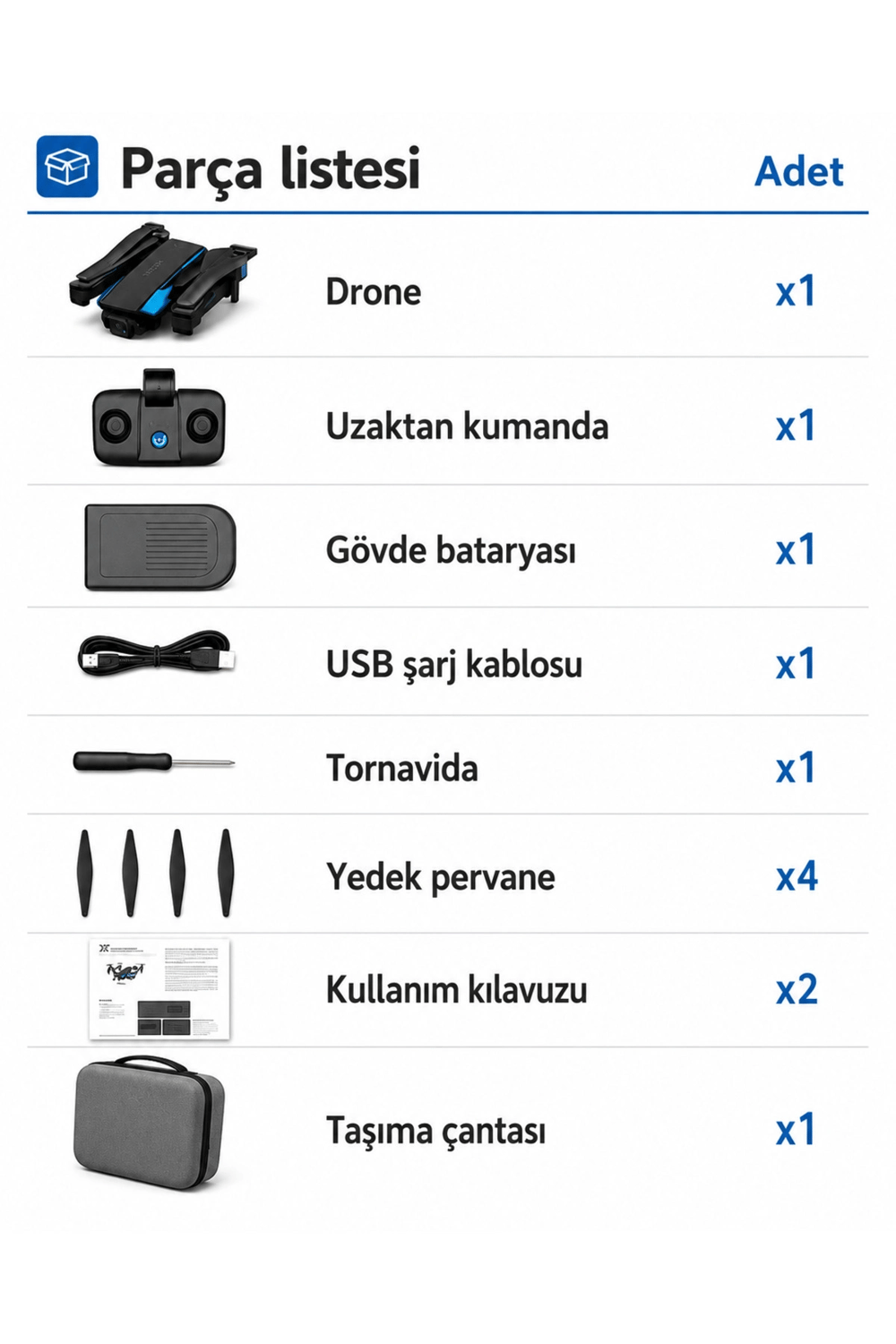 Katlana Bilir Çocuk Drone, 1080P Full HD Kameralı, 360 Derece Dönebilir, 10-20 Dakika Uçuş Süresi