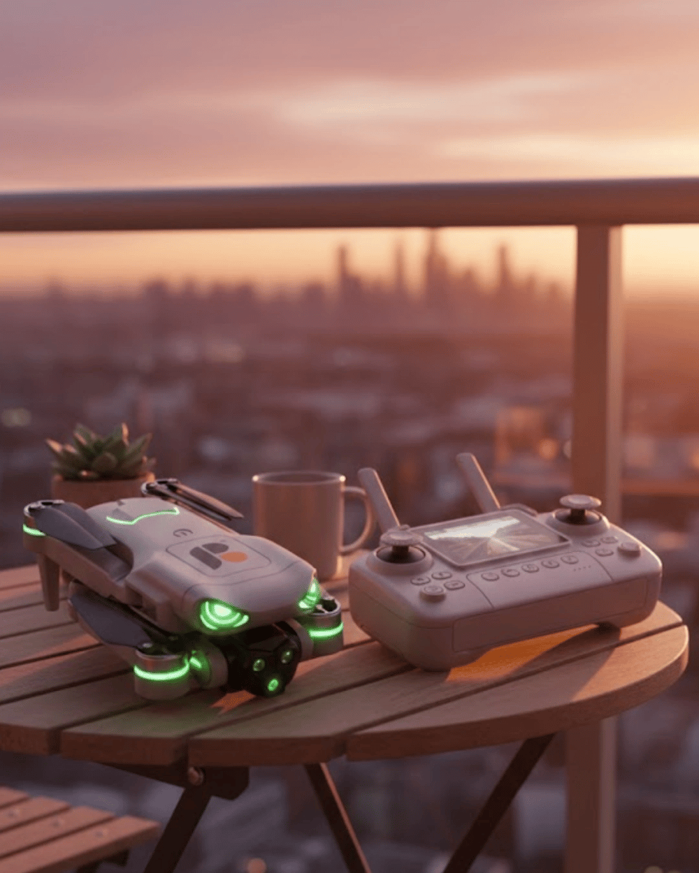 Katlanabilir Drone HD Çekim Uzun Süreli Uçuş Deneyimi