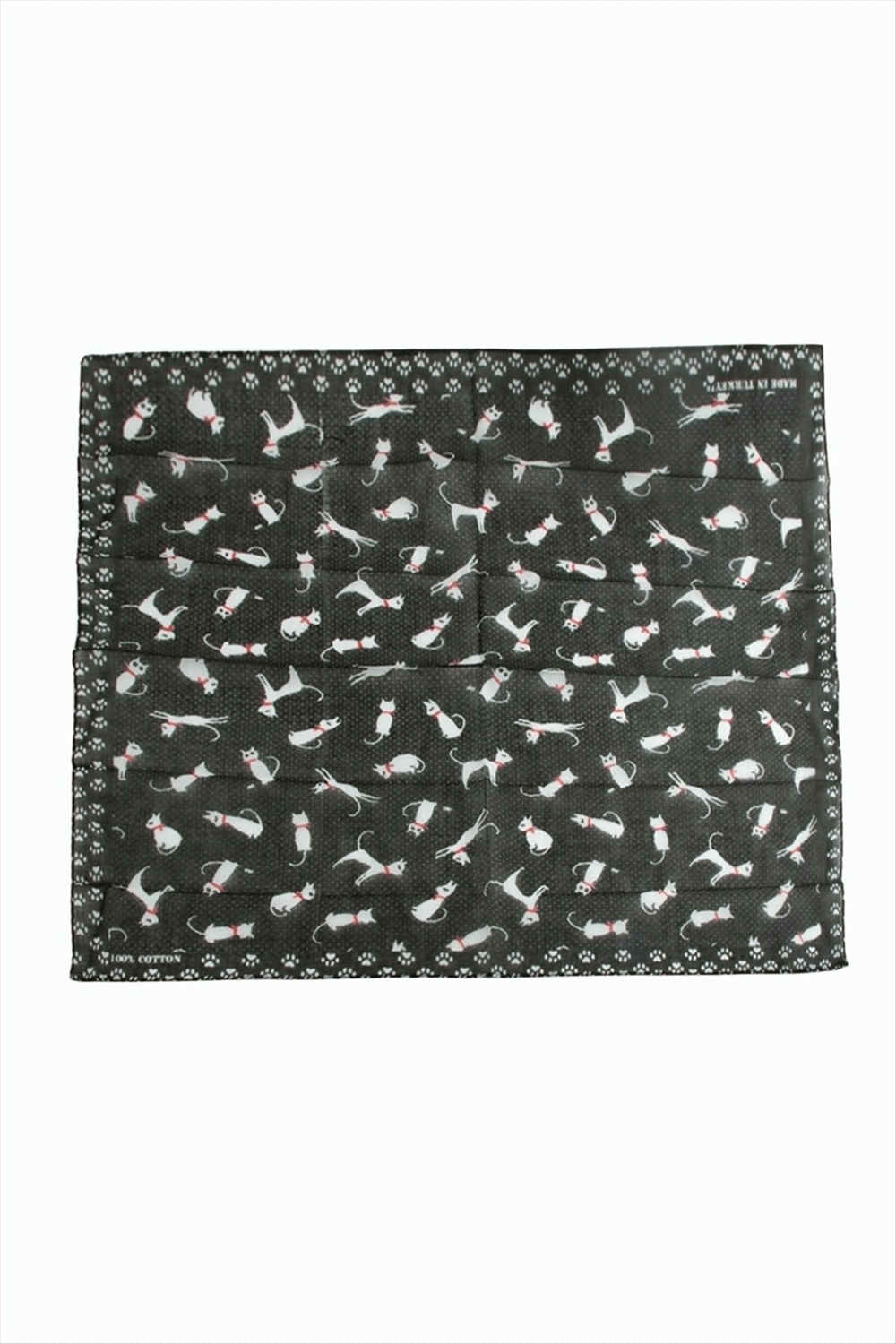 Kedi Desenli Bandana 50*50