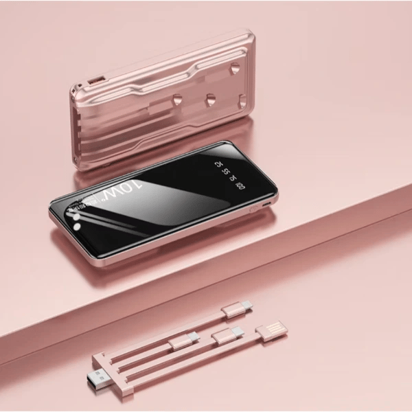 Kendinden Kablolu 10.000 mAh Powerbank