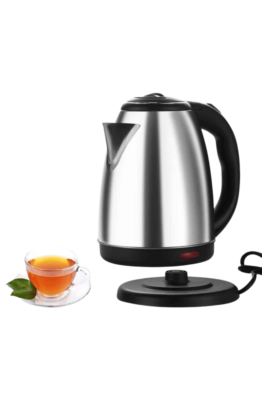 Kettle Su Isıtıcı C F Priz Uyumlu 220 - 240 V Paslanmaz Çelik Kablolu