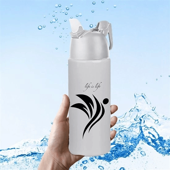 Kilitlenebilen Matara Güvenlikli Suluk Sporcu Matarası Spor Su Şişesi İçecek Şişesi 700ml Bx40